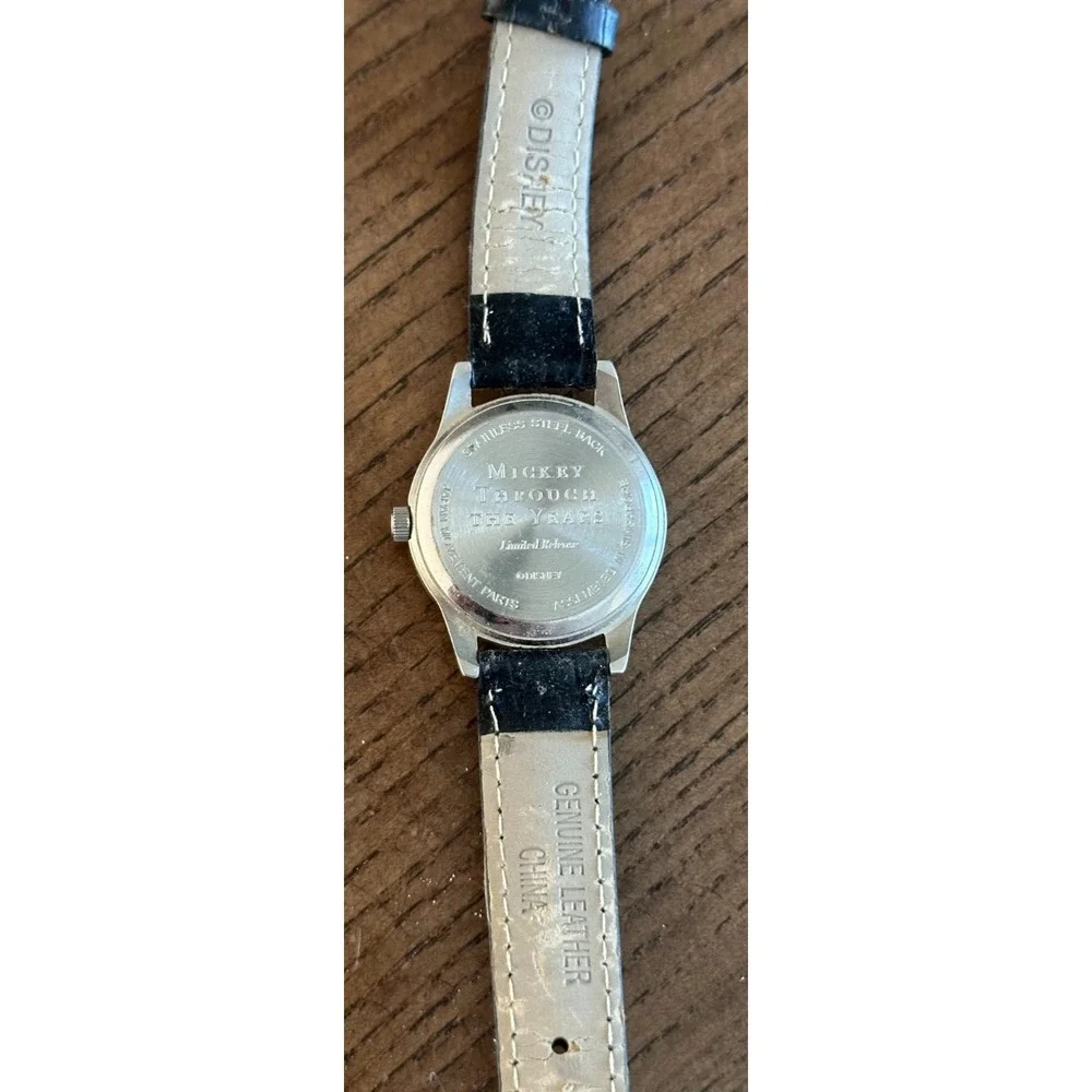 Disney Mickey Mouse Through The Years Watch Limited Untested